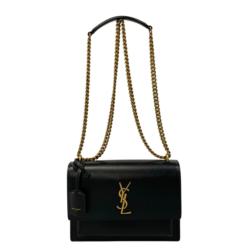 Saint Laurent Paris Sunset Medium Black #334478S20B